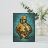 Bellarmine Witch Bottle Briefkaart (Staand voorkant)
