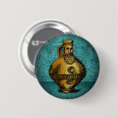 Bellarmine Witch Bottle Ronde Button 5,7 Cm (Voorkant /achterkant)