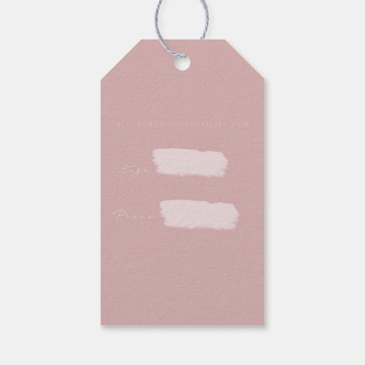 Bella's Boutique Hang Labels Cadeaulabel (Achterkant)