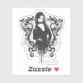 Bellatrix Leodd Dark Arts Design Sticker (Vel)