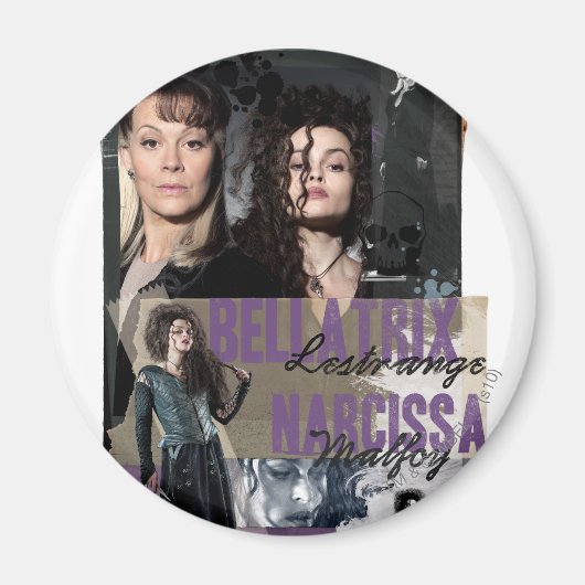 Bellatrix Leodd en Narcissa Malfoy Magneet (Voorkant)
