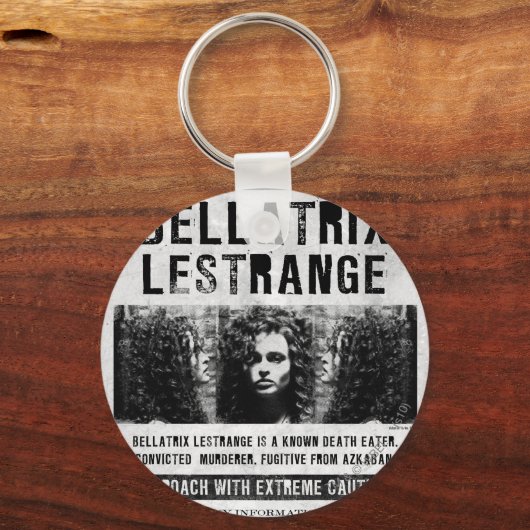 Bellatrix Leodd Gezocht Poster Sleutelhanger (Voorkant)