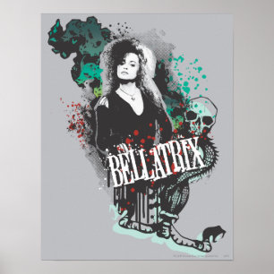 Bellatrix Leodd Graphic Logo Poster