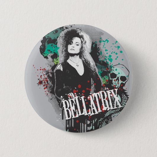 Bellatrix Leodd Graphic Logo Ronde Button 5,7 Cm (Voorkant)