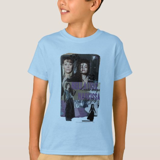 Bellatrix Lestrange and Narcissa Malfoy T-shirt (Voorkant)