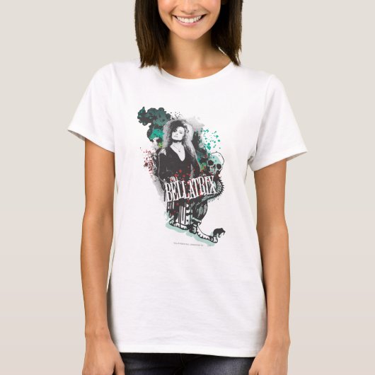 Bellatrix Lestrange Grafisch Logo T-shirt (Voorkant)