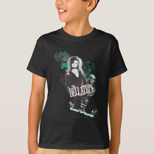 Bellatrix Lestrange Grafisch Logo T-shirt (Voorkant)