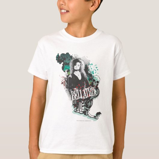 Bellatrix Lestrange Grafisch Logo T-shirt (Voorkant)