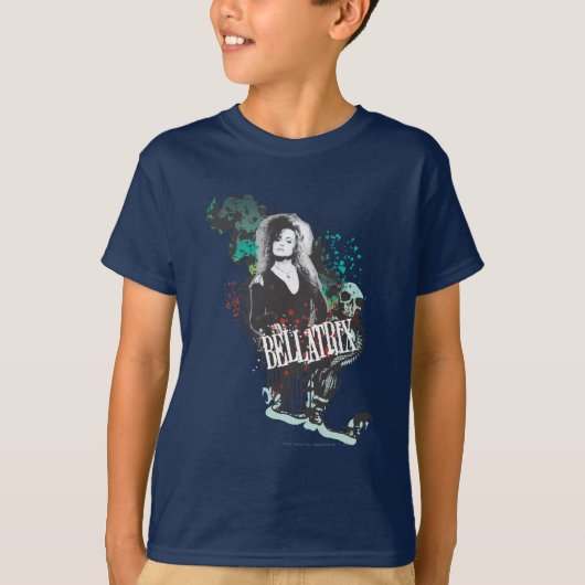 Bellatrix Lestrange Grafisch Logo T-shirt (Voorkant)