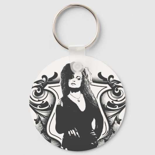 Bellatrix Lestrange ontwerp voor Dark Arts Sleutelhanger (Voorkant)