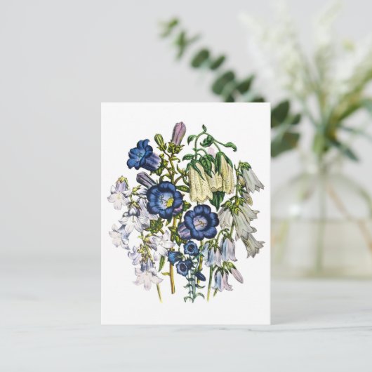 Bellbloemen Briefkaart (Staand voorkant)