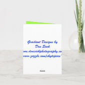 Bellbloemen Kaart (Achterkant)