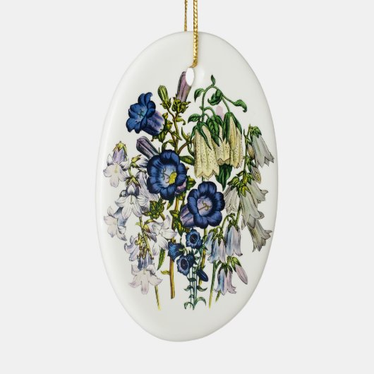 Bellbloemen Keramisch Ornament (Rechts)