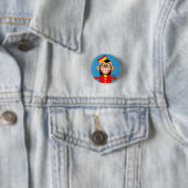 Bellboy Chimp Ronde Button 3,2 Cm (In situ)