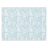Belle Blue Floral Tablecloth Tafelkleed (Voorkant (Horizontaal))