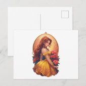 Belle Briefkaart (Voorkant / Achterkant)