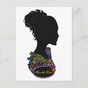 Belle ~ Briefkaart / De datum opslaan