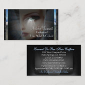 Belle Dame Unieke Haarstylist Salon 3,5 inch x 2,0 Visitekaartje (Voorkant / Achterkant)