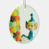 Belle de Pixie Elf Keramisch Ornament (Rechts)