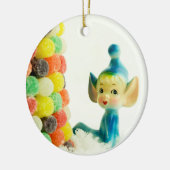 Belle de Pixie Elf Keramisch Ornament (Links)