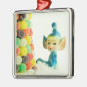 Belle de Pixie Elf Metalen Ornament (Links)