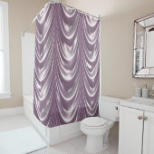 Belle Dverkrachting Lavender Rue Elegant Pattern Douchegordijn (In situ)