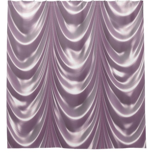 Belle Dverkrachting Lavender Rue Elegant Pattern Douchegordijn (Voorkant)