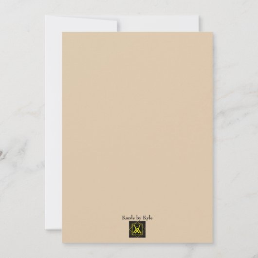 Belle en het Beest Roos Sweet 16 Kaart (Achterkant)