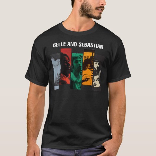 Belle en Sebastian Discography Classic T-Shirt (Voorkant)
