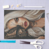 Belle en vlinders Blonde Edition26 Tissuepapier (Craft)