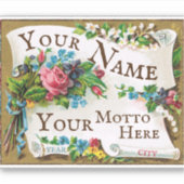 Belle Epoch French Perfume Blank Lijst Sticker (Voorkant)