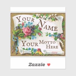 Belle Epoch French Perfume Blank Lijst Sticker