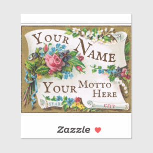 Belle Epoch French Perfume Blank Lijst Sticker