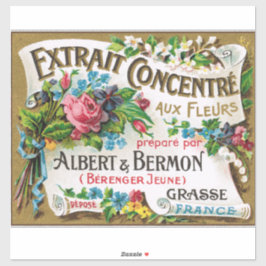 Belle Epoch French Perfume Sticker