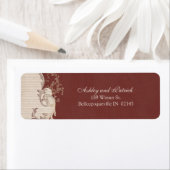 Belle Epoque adreslabel Etiket (Insitu)