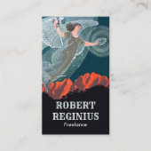 Belle Epoque Art Visitekaartje (Voorkant)