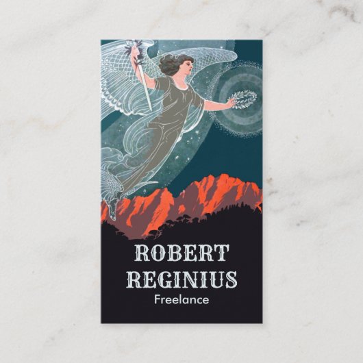 Belle Epoque  Art Visitekaartje (Voorkant)