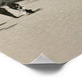 Belle Epoque Brussels Place de Broucker Poster (Hoek)