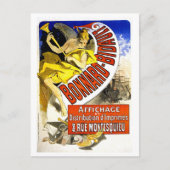  Belle epoque Franse poster printers Cheret Briefkaart (Voorkant)