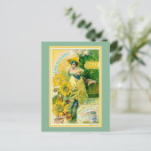 Belle epoque Italiaans vleesextract adverteren Briefkaart (Staand voorkant)