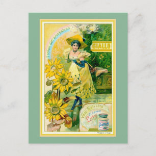 Belle epoque Italiaans vleesextract adverteren Briefkaart