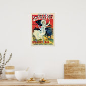  belle epoque jardin de Paris Poster (Keuken)