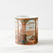 Belle Époque – Paris 1900 Exposition Universelle Koffiemok (Center)