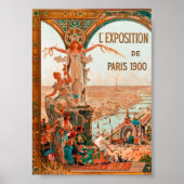 Belle Époque - Paris 1900 Exposition Universelle Poster (Voorkant)