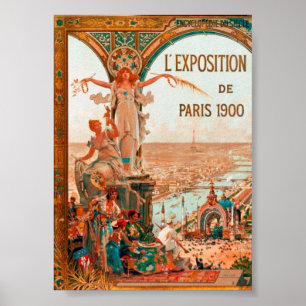 Belle Époque - Paris 1900 Exposition Universelle Poster