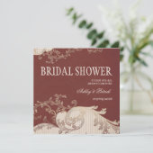 Belle Epoque Vrijgezellenfeest Kaart (Staand voorkant)