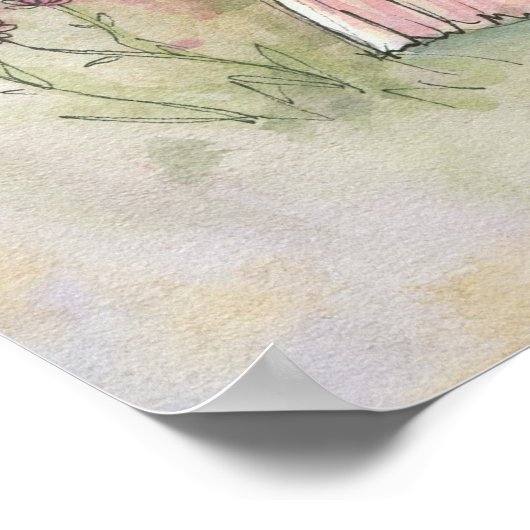  Belle Fantasy Fairy Poster afdrukken (Hoek)