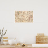 Belle Grove gevecht Poster (Keuken)
