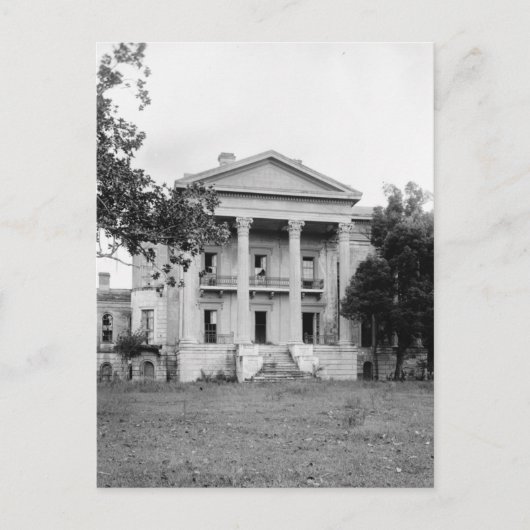 Belle Grove Plantation Louisiana Briefkaart (Voorkant)