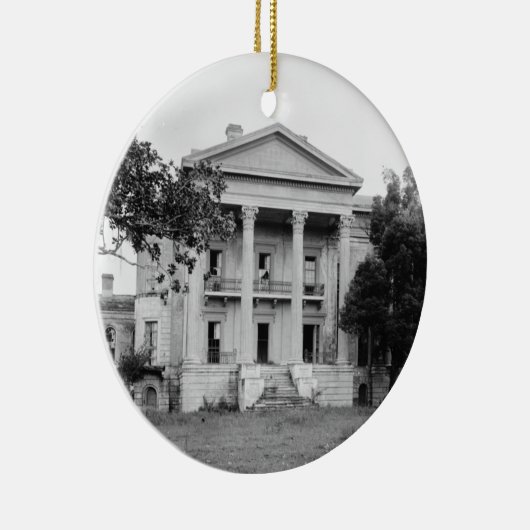 Belle Grove Plantation Louisiana Ornament (Rechts)